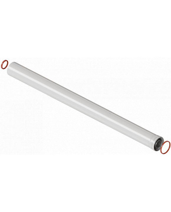 Коаксиальная труба Ф60/100 L=1.0 м  ARIDEYA